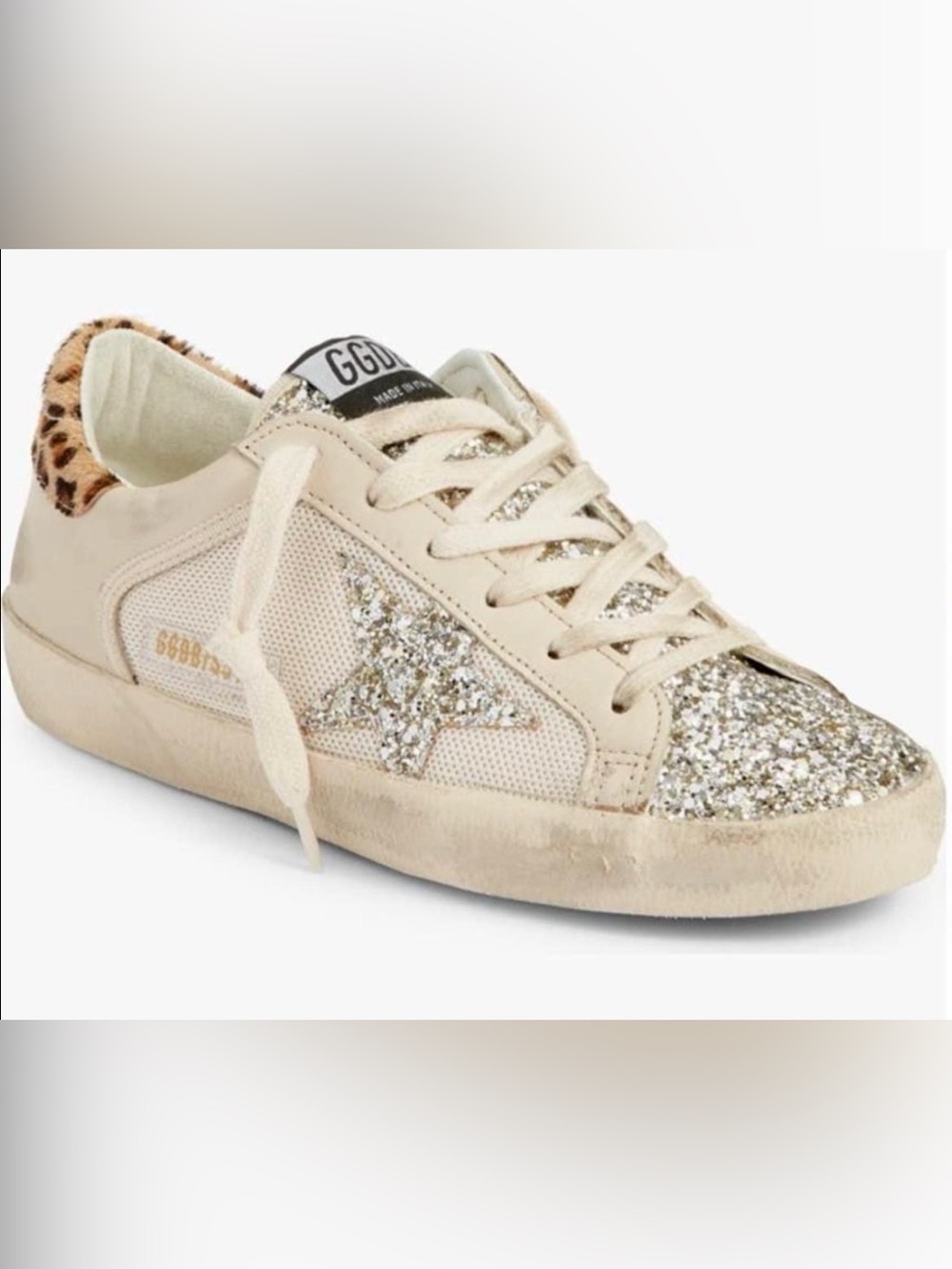 Golden Goose Super-Star Glitter Sneaker